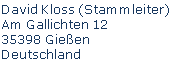Stammleiter Stammleiter